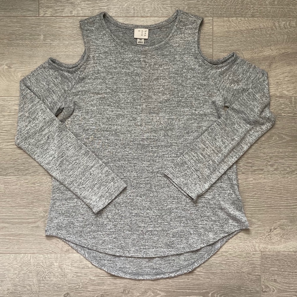 A New Day Cold Shoulder Long Sleeved Shirt